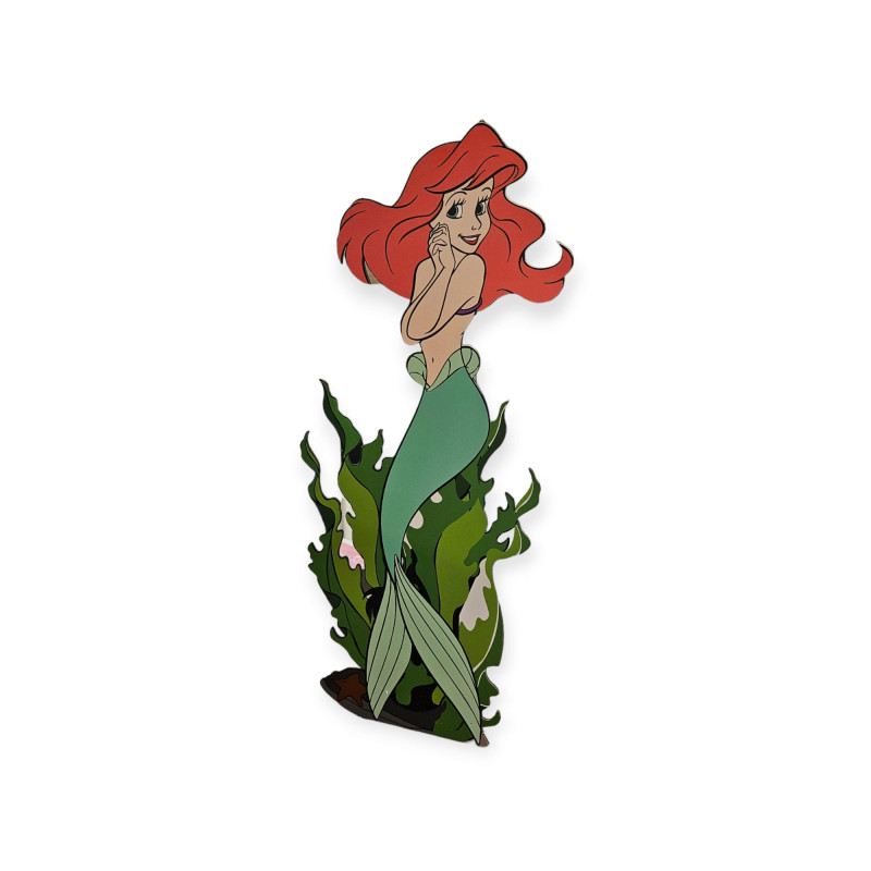 Mica sierena (Ariel), MDF / PVC - figurina printata - 90cm