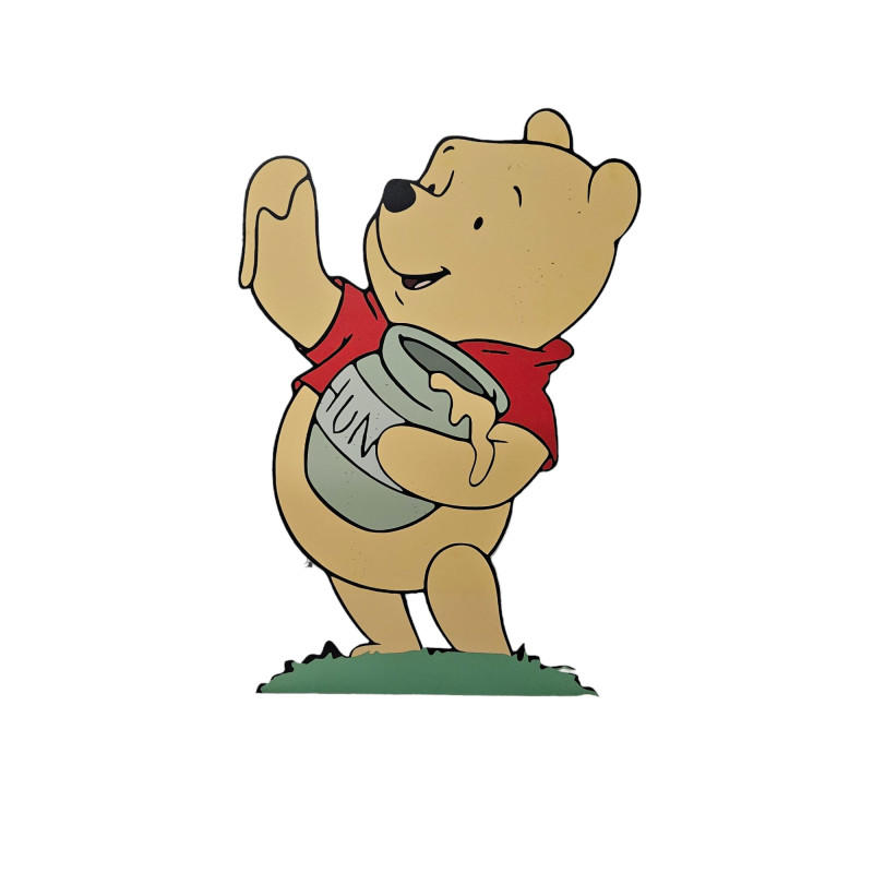 Winnie the Pooh, MDF / PVC - figurina printata - 90cm