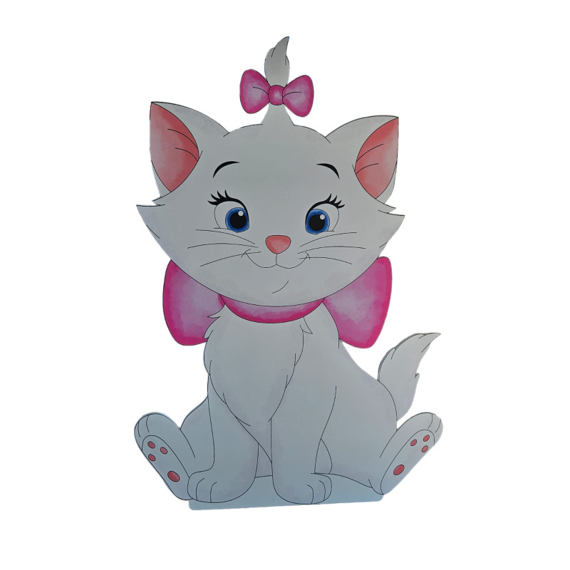 Pisicuta Marie, MDF / PVC - figurina printata - 86cm