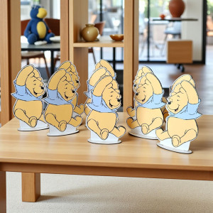 Winnie The Pooh (25-2), MDF, fata-verso, cu suport