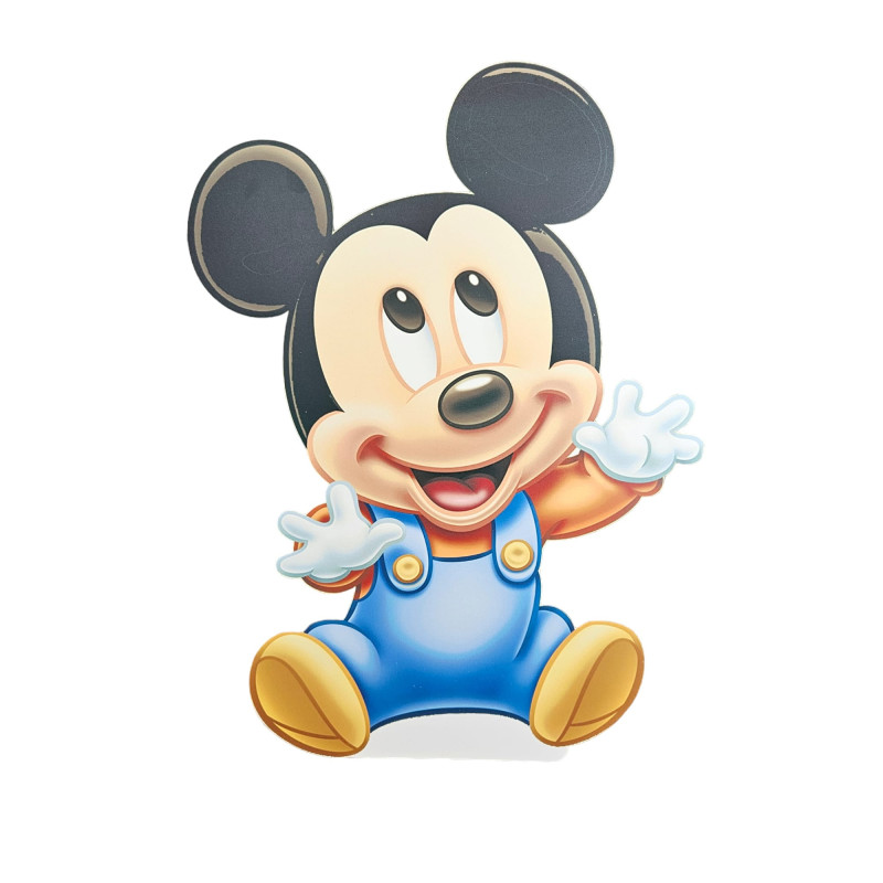 Baby Mickey, MDF / PVC - figurina printata - 85cm