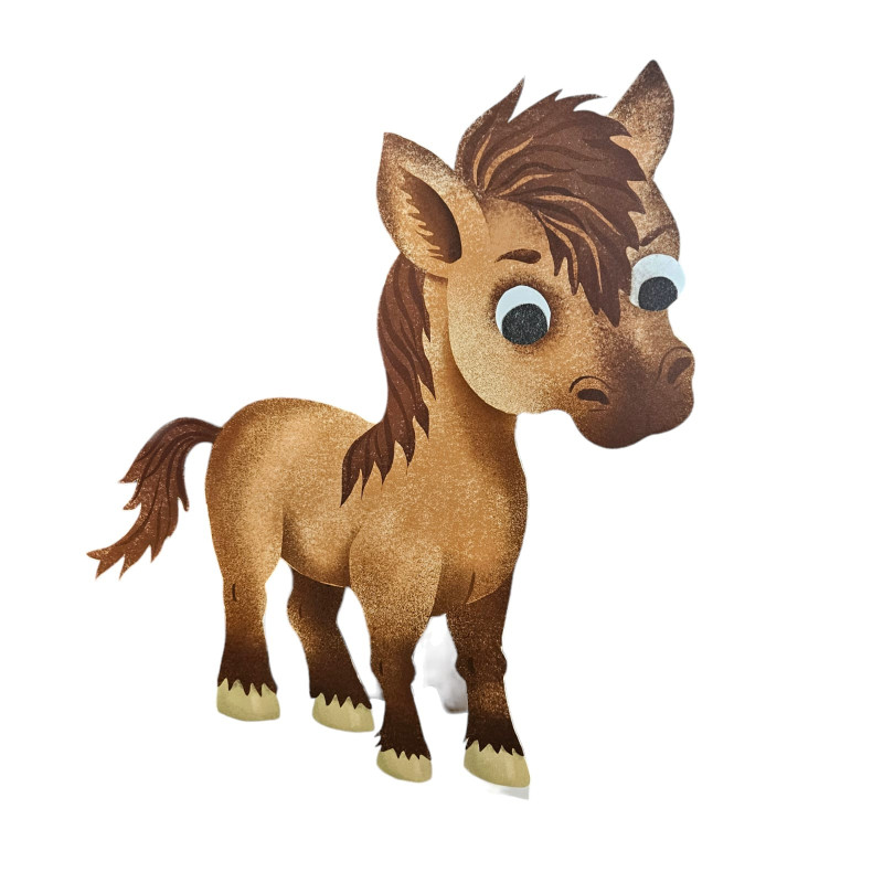 Calut Ferma, MDF / PVC - figurina printata - 75cm