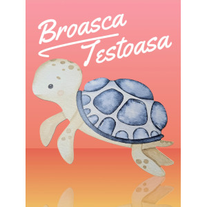 Broasca testoasa, MDF / PVC - figurina printata - 65cm