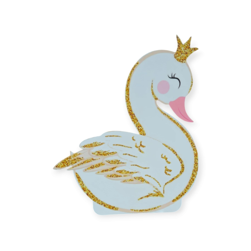 Lebada V3, MDF / PVC - figurina printata - 80cm