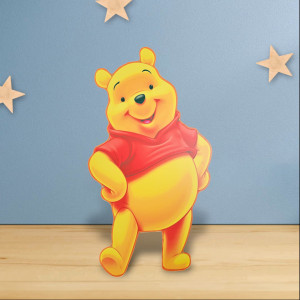 Winnie the pooh , MDF / PVC - figurina printata - 90cm