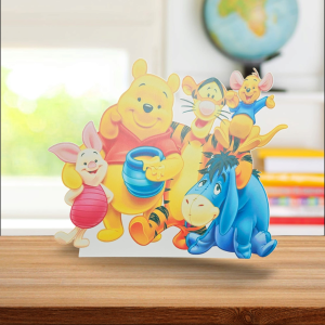 Gasca Winnie the pooh , MDF / PVC - figurina printata - 60cm