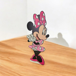 Minnie , MDF / PVC - figurina printata - 90cm