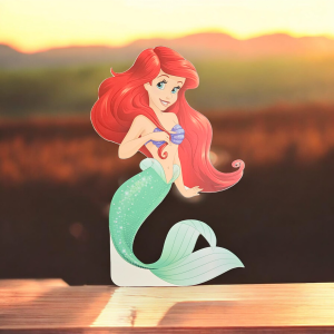 Sirena , MDF / PVC - figurina printata - 90cm