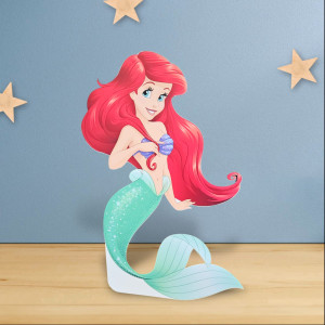 Sirena , MDF / PVC - figurina printata - 90cm