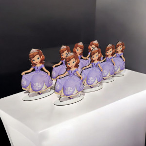 Printesa Sofia, MDF, fata-verso, cu suport