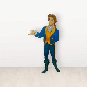 Print 1, MDF / PVC - figurina printata - 90cm