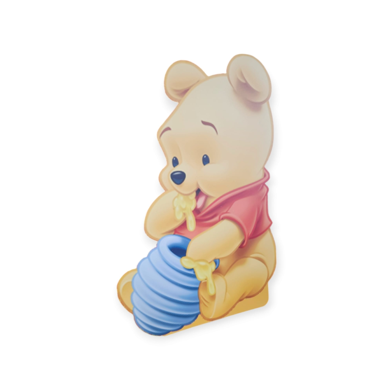 Winnie the pooh 25-1, MDF / PVC - figurina printata - 85cm