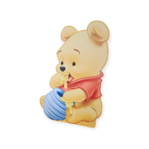Winnie the pooh 25-1, MDF / PVC - figurina printata - 85cm
