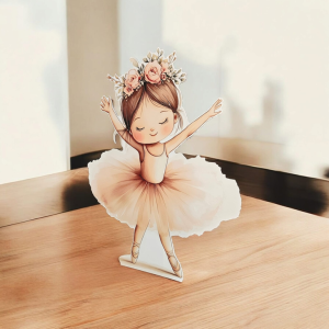 Balerina 25-1, MDF / PVC - figurina printata - 85cm