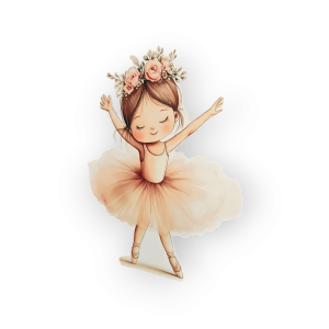 Balerina 25-1, MDF / PVC - figurina printata - 85cm