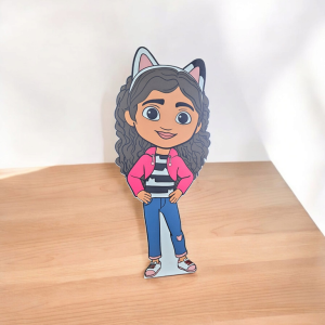 Gaby, MDF / PVC - figurina printata - 90cm