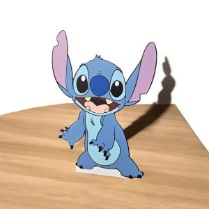 Stich, MDF / PVC - figurina printata - 85cm