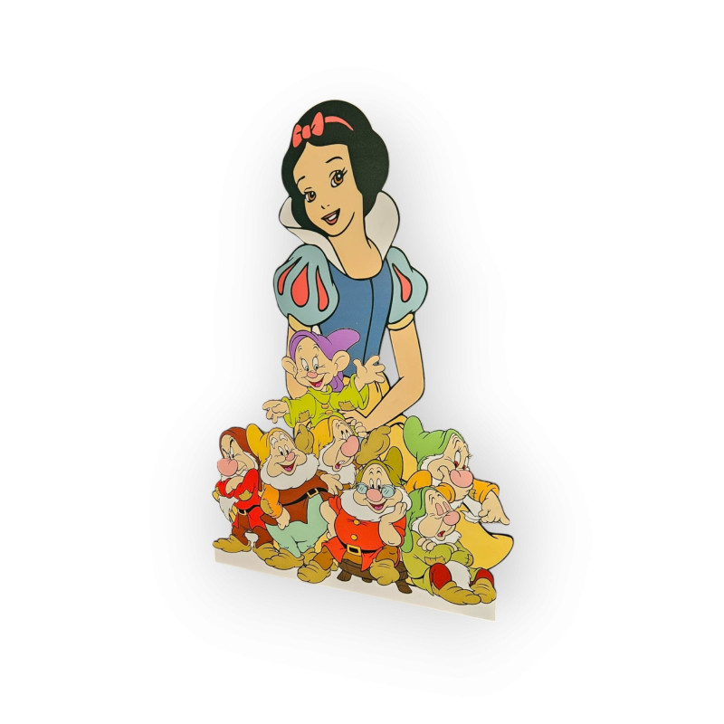 Alba ca zapada, MDF / PVC - figurina printata - 84cm