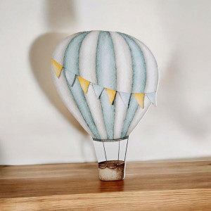 Balon 25-1, MDF / PVC - figurina printata - 82cm