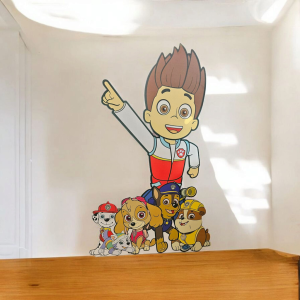 Patrula catelusilor 25-1, MDF / PVC - figurina printata - 90cm