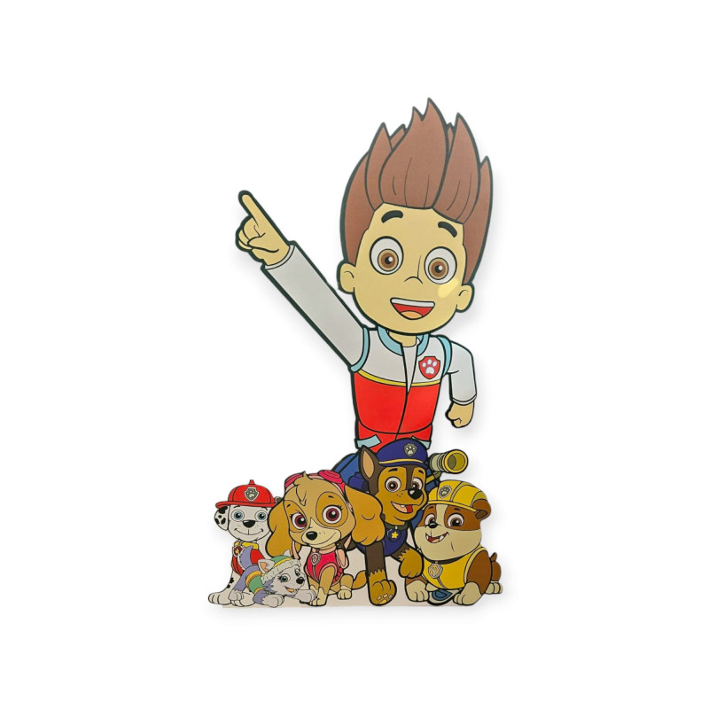 Patrula catelusilor 25-1, MDF / PVC - figurina printata - 90cm