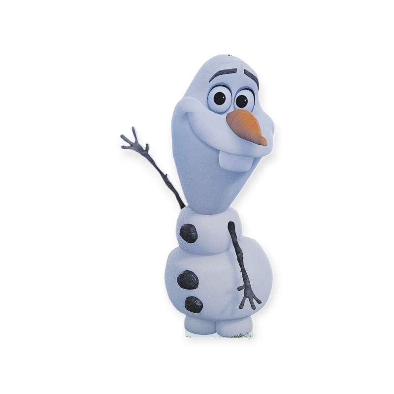 Olaf, MDF / PVC - figurina printata - 90cm
