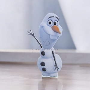 Olaf, MDF / PVC - figurina printata - 90cm