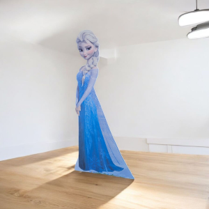 Elsa (Frozen), MDF / PVC - figurina printata - 90cm