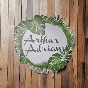 Panou cu nume tema jungla