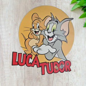 Panou cu nume - Tema Tom & Jerry