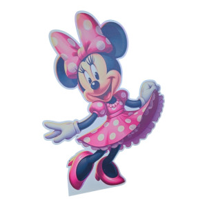 Minnie 26-1, MDF / PVC - figurina printata - 80cm