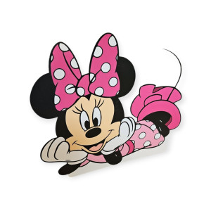 Minnie V4, MDF / PVC - figurina printata - 60cm