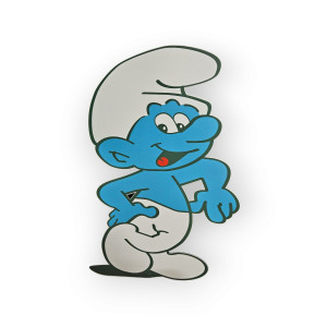 Strumf, MDF / PVC - figurina printata - 90cm